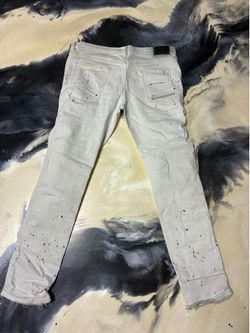 Purple jeans