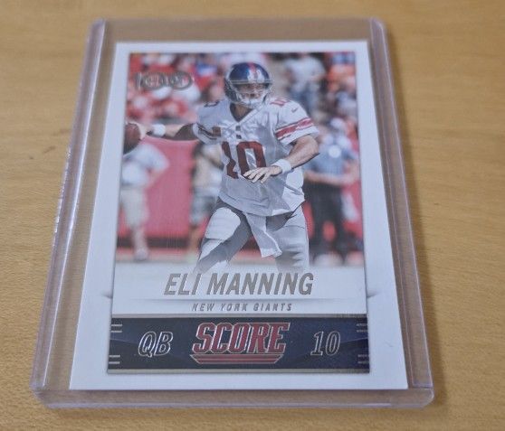 2014 Score #307 Eli Manning New York Giants