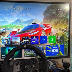 Logitech G920 Shifter And Xbox With Games