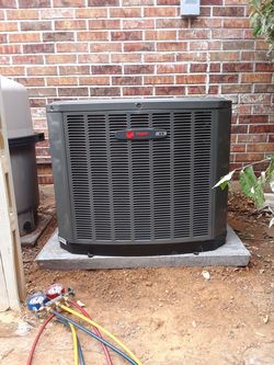 Air conditioner service .