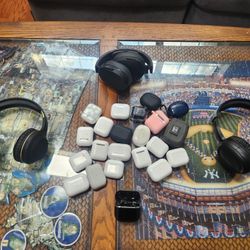 Used headphones and earbuds