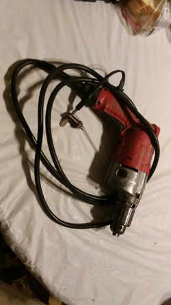 Used Milwaukee 1/2" hand drill