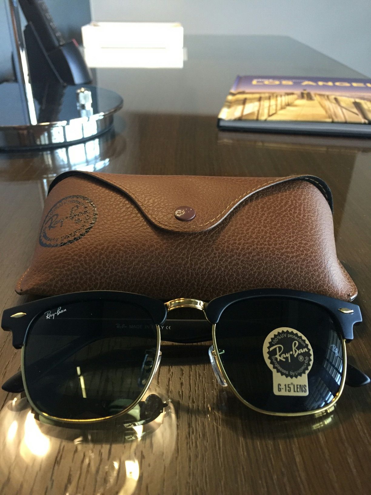 Brand New Authentic RayBan Clubmaster Sunglasses