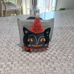 "Johanna Parker" Halloween Cat Soap Dispenser 