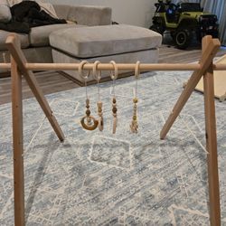 Wooden Baby Mobile Toy