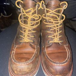 Used Red Wing Heritage Style 1907 Classic Moc Size 9