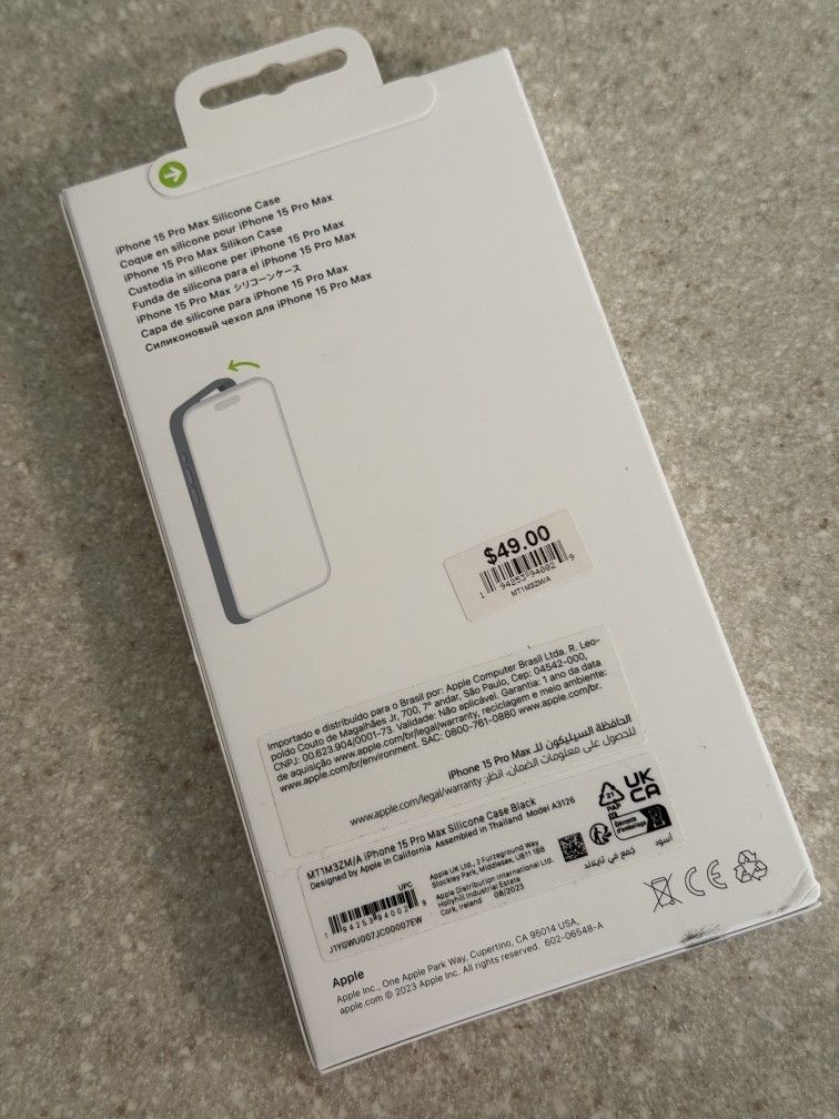 iPhone 15 Pro Max Silicone Case