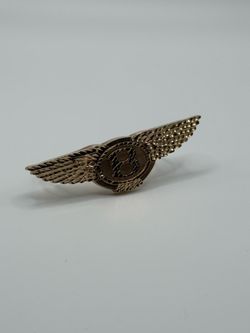 10K Yellow Bold Bentley Double Finger Ring
