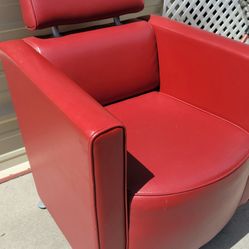 RED CHAIR/SOFA/SILLA/SILLON/ROJO