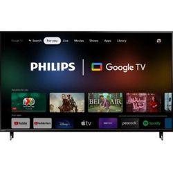 65" 4K HDR Philips Google TV (BRAND NEW)