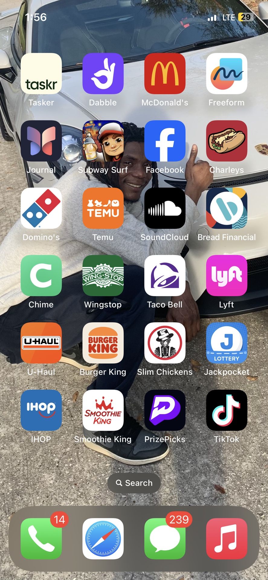 iPhone With TikTok