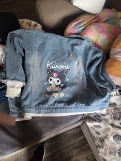 Kuromi Jean Jacket Small