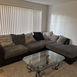 Gray Sectional Couch