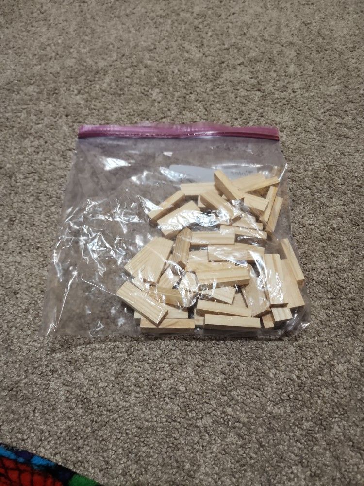 Jenga Game With Mini Pieces