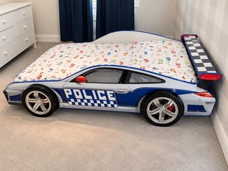 Police Car Kids Bed Frame