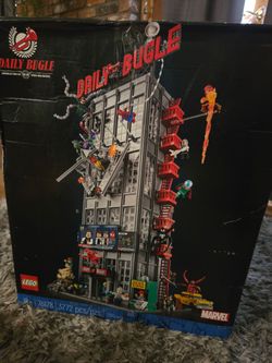 Retired Lego Spiderman bugle set