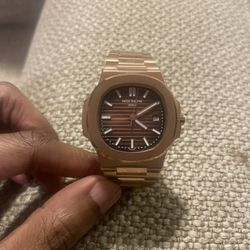 Rose Gold patek phillipe 