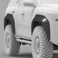 NYTOP 4Runner Fender Flare Kit - Matte Carbon - New For 6th Gen.