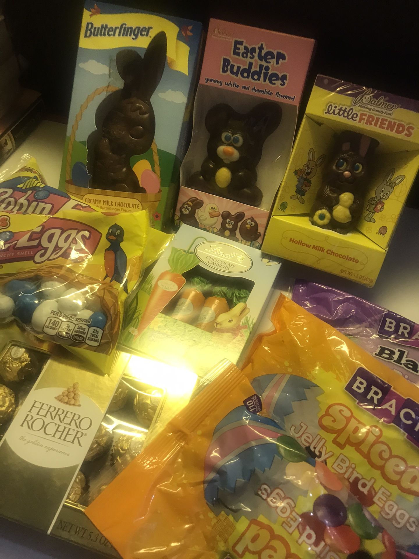 Chocolate and jellybeans 10 packs total