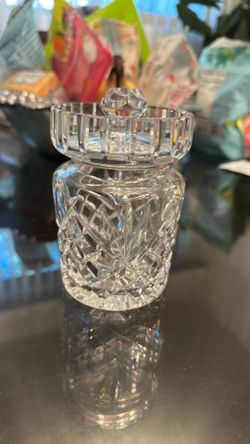 Waterford Crystal Honey pot