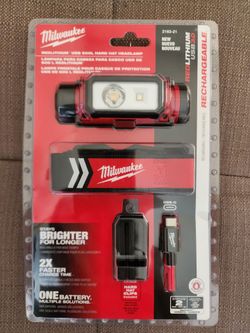 Milwaukee 600 Lumens LED Hard Hat Headlamp