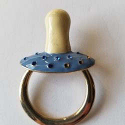Baby Boy Pacifier Brooch/pin