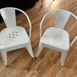 Kids metal chairs