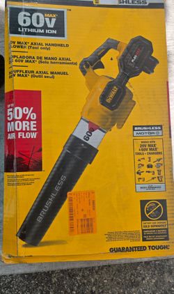 DEWALT
FLEXVOLT 60V MAX 125 MPH 600 CFM Brushless Cordless Battery Powered Blower (Tool Only)