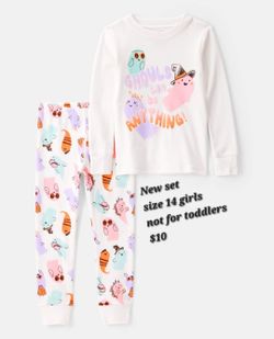 Girls pajamas new