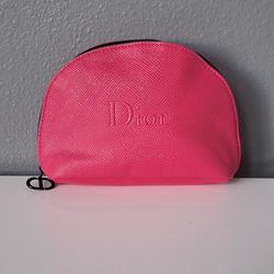 Dior Beauty Makeup Bag Zip-Up Pink