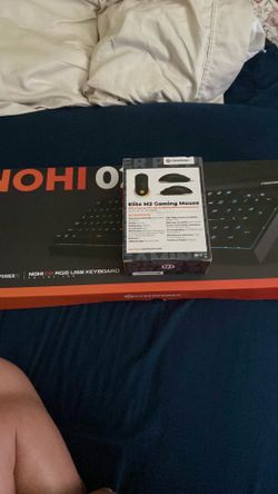NOHI 2 keyboard and M2 gaming mouse both items wired