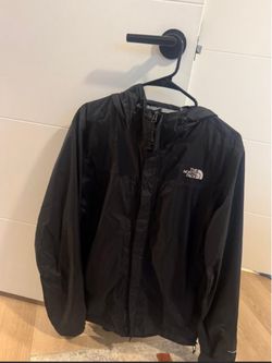 The North Face Black Hooded Rain Jacket