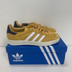 Adidas Gazelle Indoor - Preloved Yellow - Size 6M/7W - Brand New  