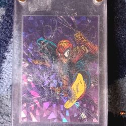 1992 Spider man Hologram Marvel Comics