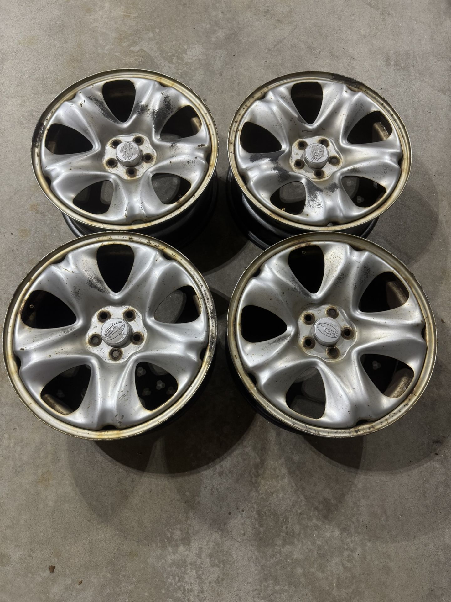 2014-2018 SUBARU FORESTER 17x7 5x100 5 SPOKE OEM