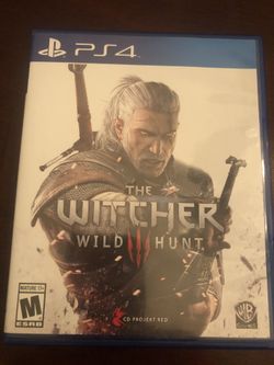 PS4 THE WITCHER 3 WILD HUNT GAME