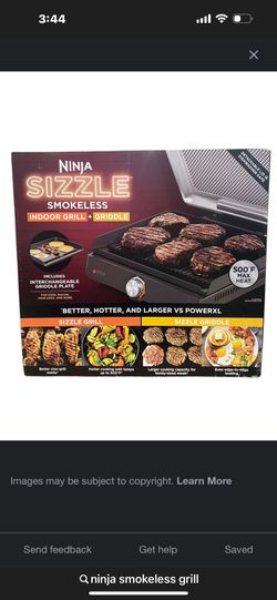 Smokeless ninja grill