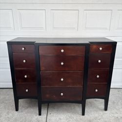 Black / Wood Grain Drawer