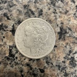 1891-0 Morgan Silver Dollar