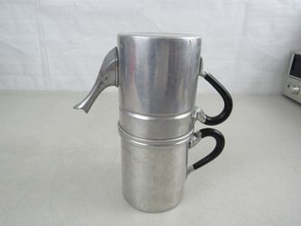 Sao Puralluminum #4 Drip 14Oz. Coffee Maker-Made In Italy
