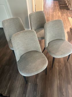 4 Modern Chairs