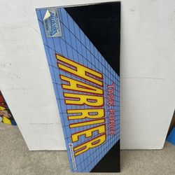 Task Force Harrier Arcade Marquee 