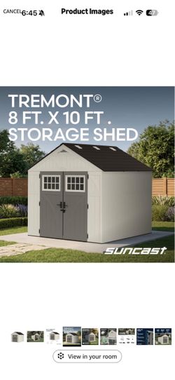 Suncast 8x10 Storage Shed