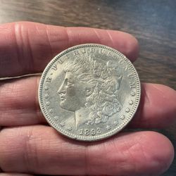1893 MORGAN DOLLAR RARE 