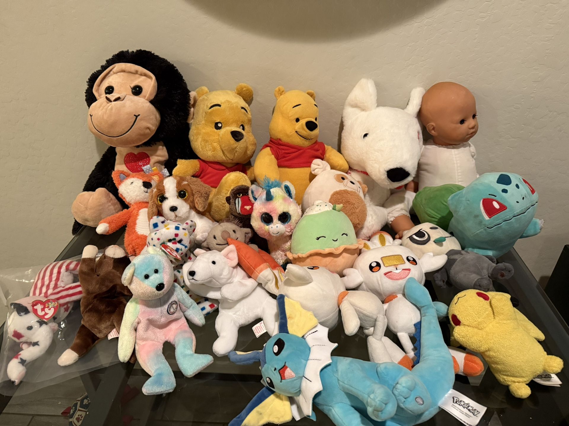 Stuffed Animals Lot - All For $10