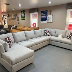 New Hughes Furniture Sectional