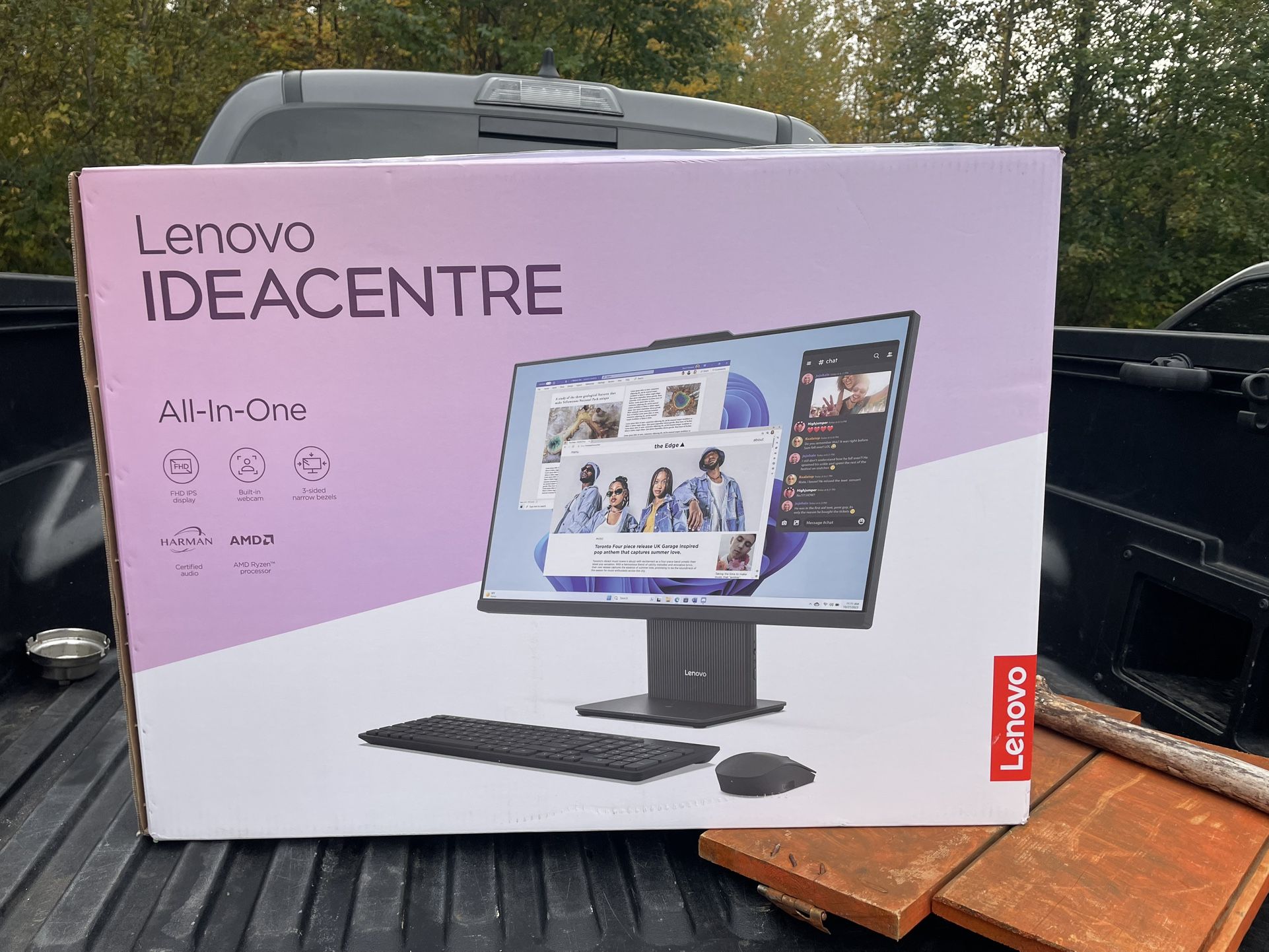 BRAND NEW LENOVA ALL IN ONE DESKTOP COMPUTER W/keyboard