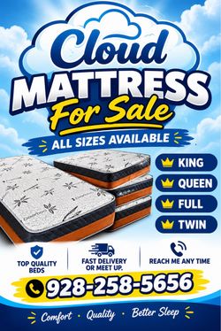 New beds with box spring king. Queen.  Full. Twin.
