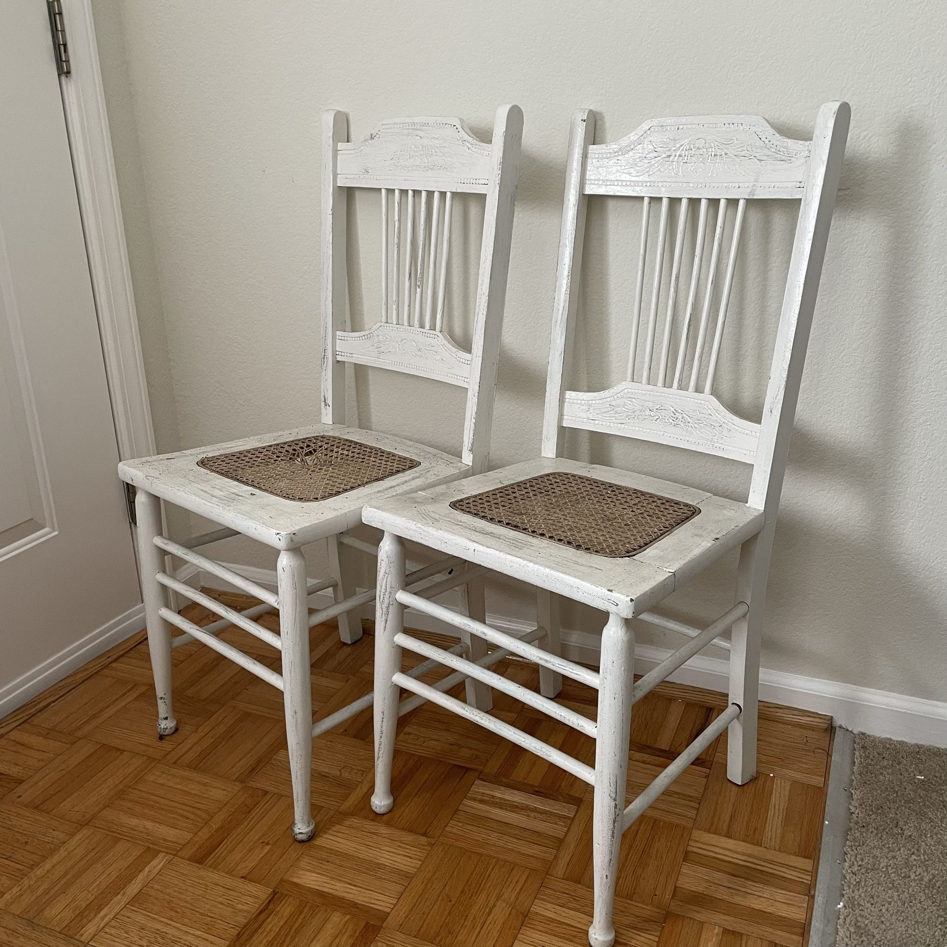 Set Of Two (2) Chairs