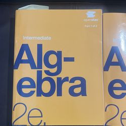 Algebra 2e Openstax